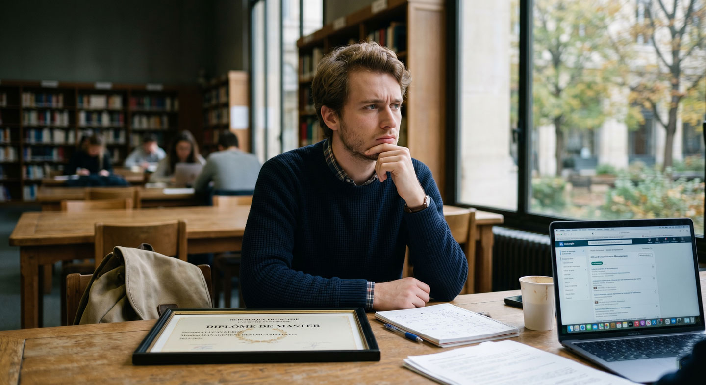 Je sors d'un Master en alternance et je suis perdu : que faire ?