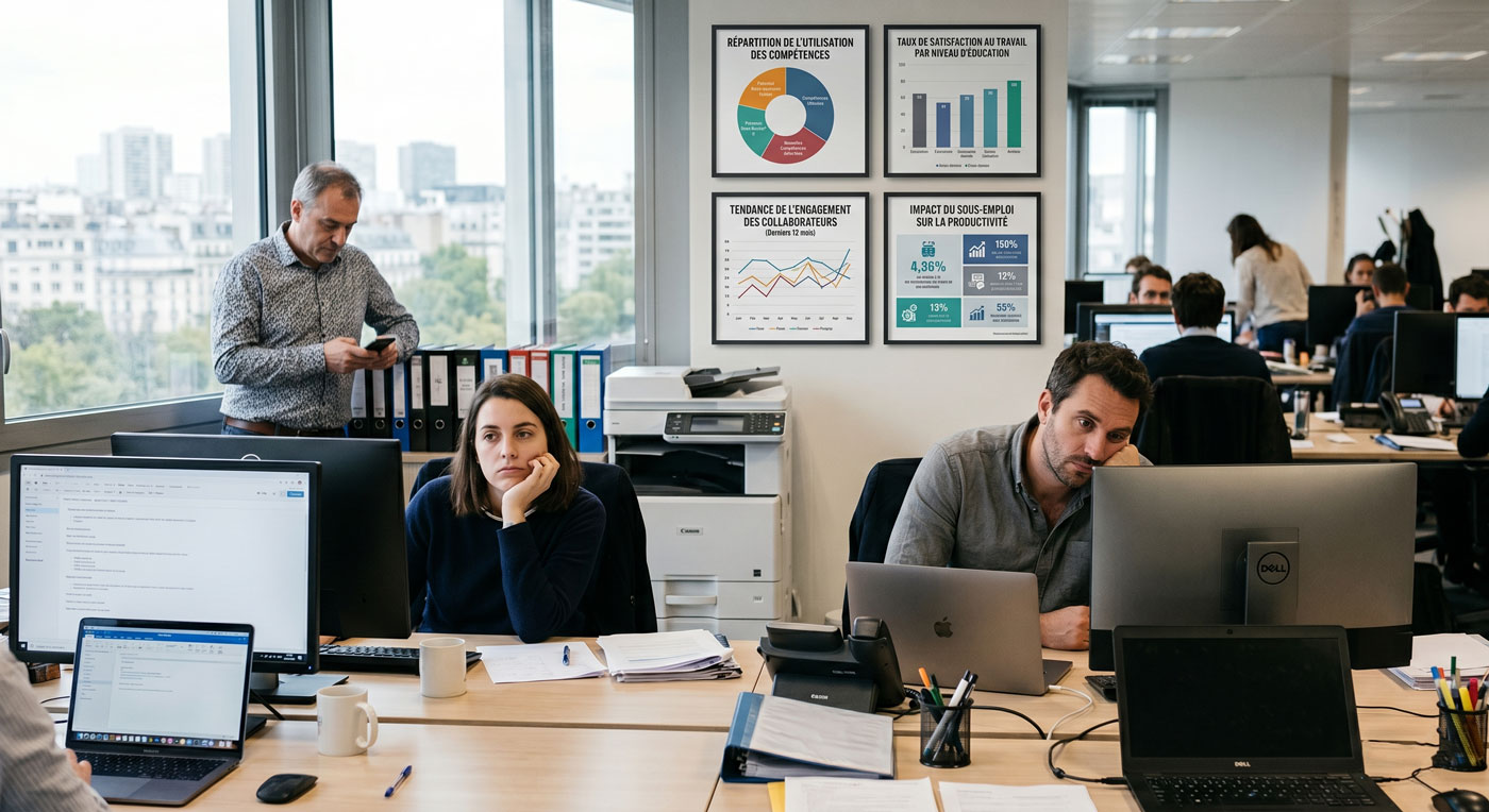 Sous-emploi intellectuel : le gâchis silencieux au travail